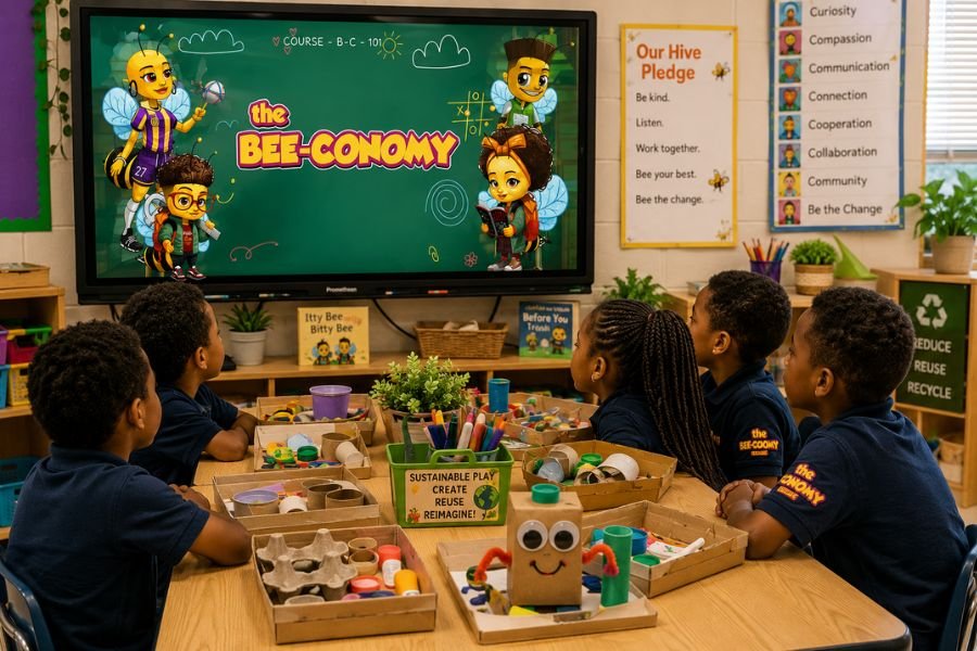Bee-Conomy Helps Students Build Focus and Engagement in Waterbury Schools